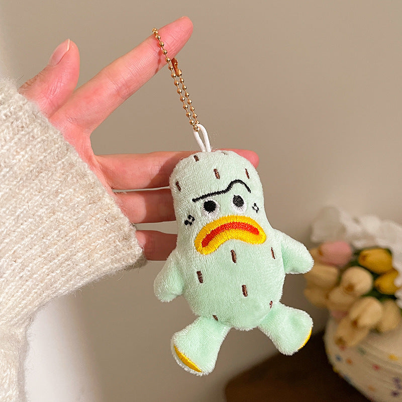 Wholesale Creative Food Plush Doll Pendant Girl Backpack Pendant Keychain Pendant Doll Small Gift Event Stall